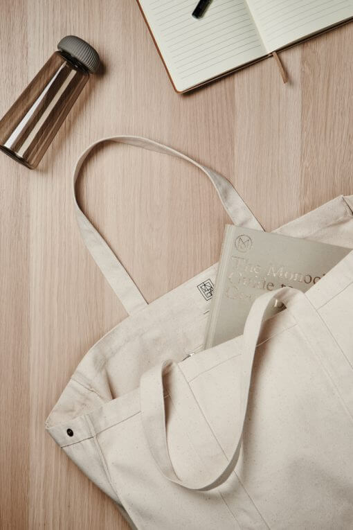 VINGA Hilo AWARE™ recycled canvas maxi tote bag - Image 9